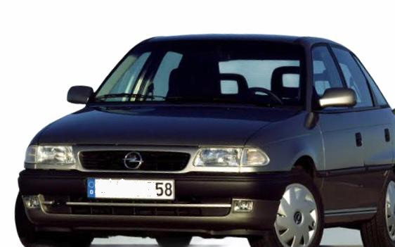 Opel Astra F Dış Dikiz Aynası Sağ Manuel 1995 - 1998 